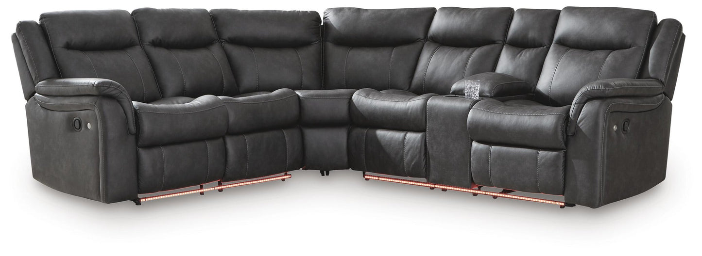 Sultan Meadow 2-Piece Reclining Sectional