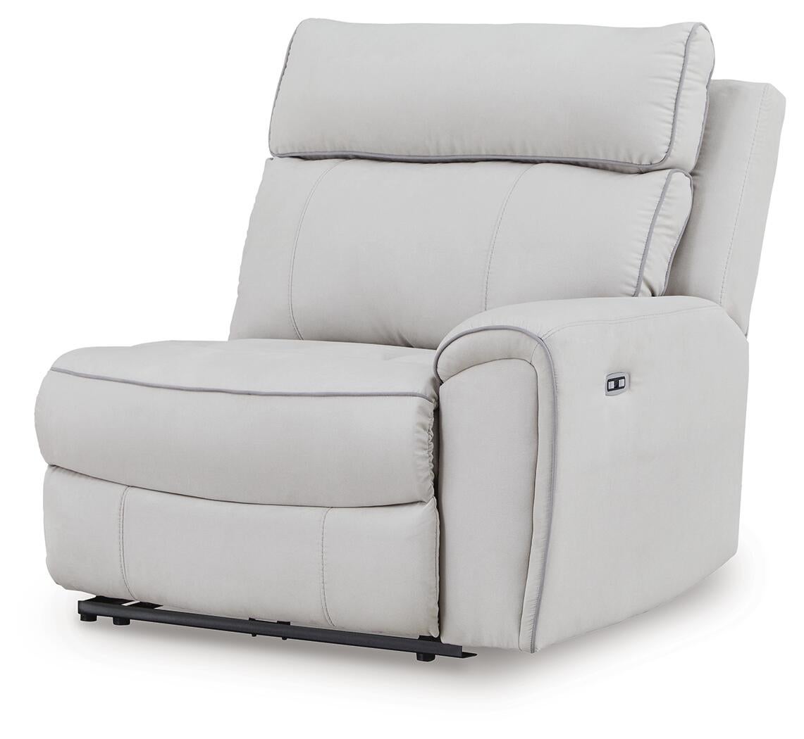 Social Pointe 5-Piece Reclining Sectional with Storage Consoles