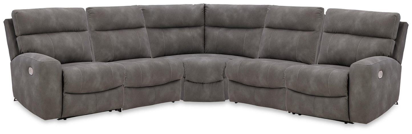 Next-Gen Durapella 5-Piece Power Reclining Sectional