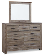 Load image into Gallery viewer, Zelen Full Panel Headboard with Mirrored Dresser, Chest and 2 Nightstands
