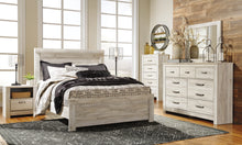 Load image into Gallery viewer, Bellaby Queen Panel Bed with Mirrored Dresser, Chest and 2 Nightstands
