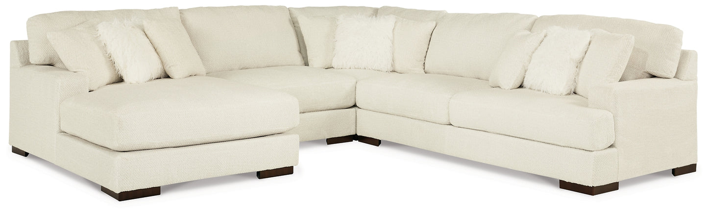 Zada 4-Piece Sectional with Chaise